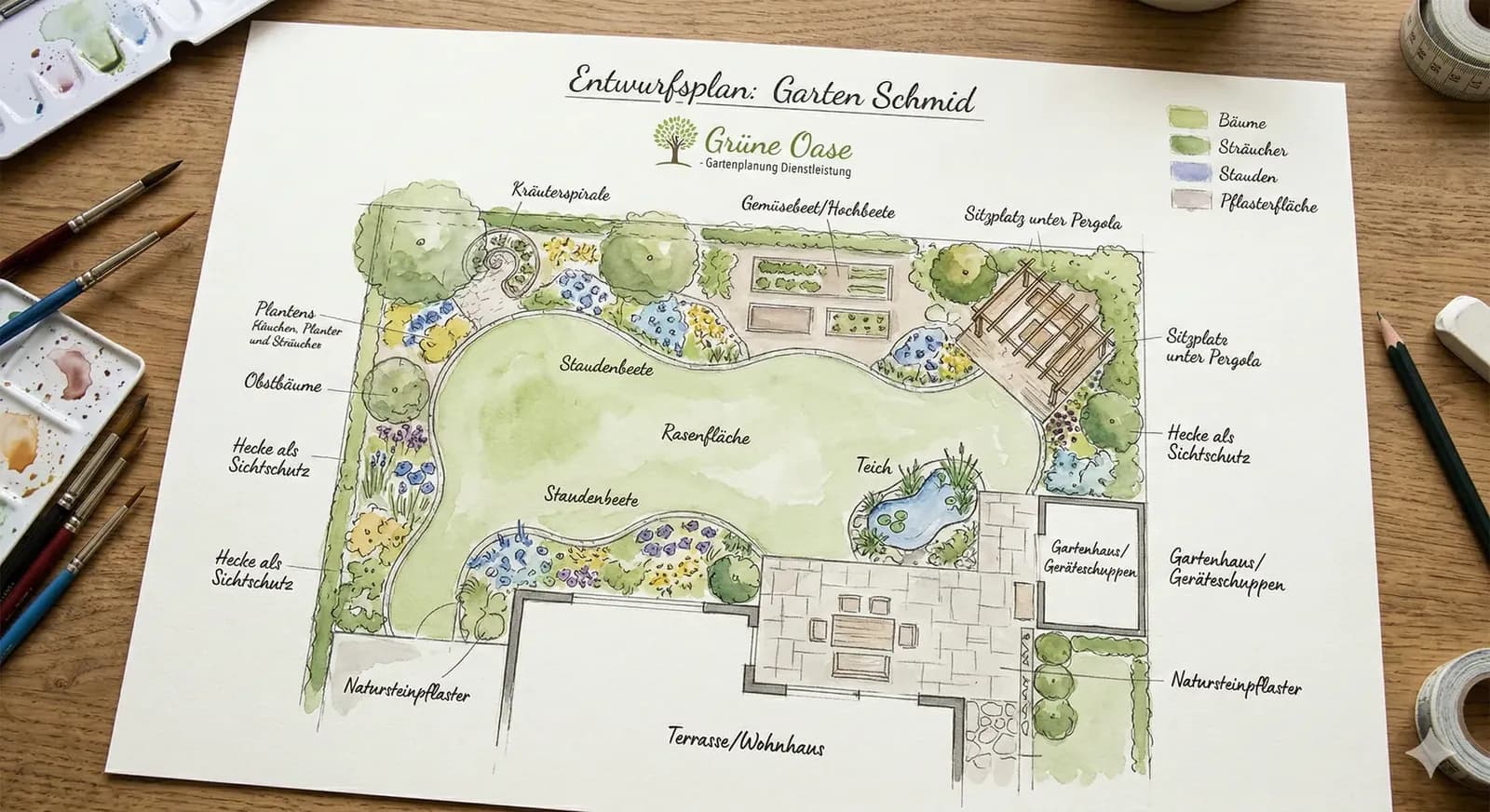 Gartenplanung